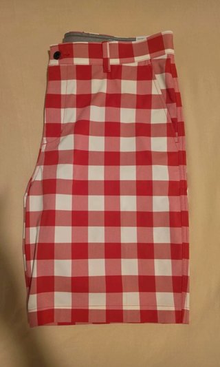 Nike Dri-Fit Plaid Golf Short