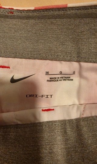 Nike Dri-Fit Plaid Golf Short