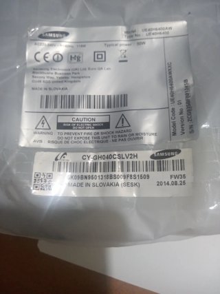 SAMSUNG UE40H6400AW BN44-00709A L48X1T_ESM