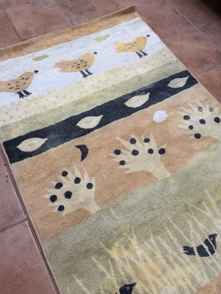 Alfombra infantil rectangular