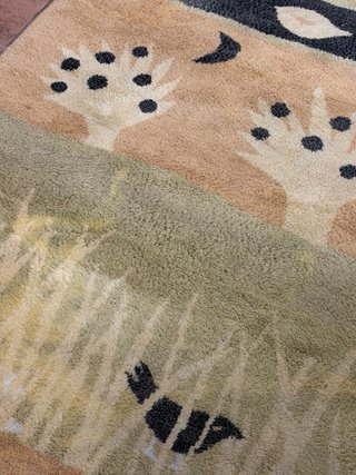 Alfombra infantil rectangular