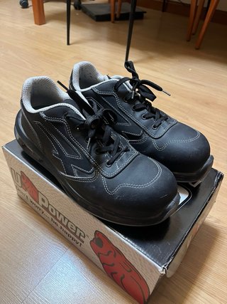 Zapatos de seguridad negros