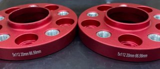 2 Separadores Ruedas + Tornillos Nuevos