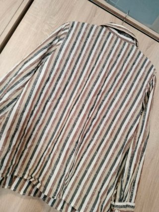 Camisa vintage retro a rayas