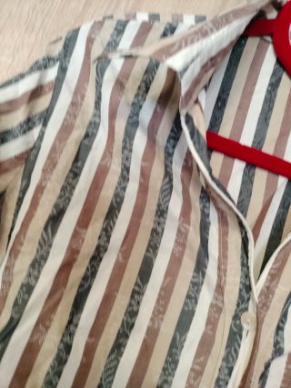 Camisa vintage retro a rayas