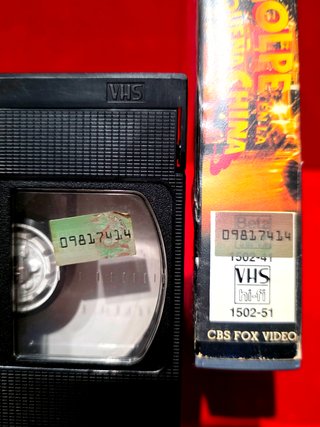 Golpe en la Pequeña China VHS (1986)