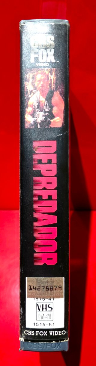 VHS Depredador (Predator) Arnold Schwarzenegger