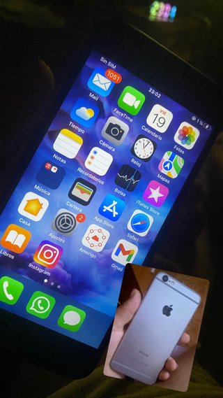 iPhone 6s Gris/Plateado
