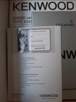 Kenwood Cooking Chef Major KM094 Sin Estrenar