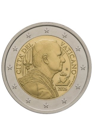 Vaticano Euro Set 2026 + 5 Euro San Francesco