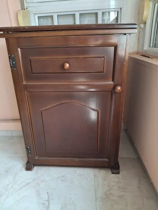 Mueble Singer Máquina de Coser Antigua