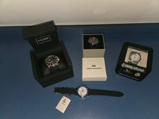 Pack 4 Relojes Hombre MÜSS Oro Negro