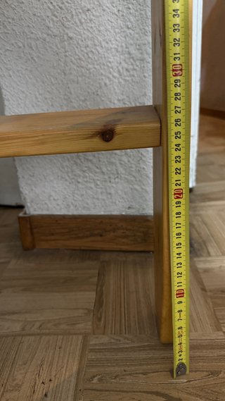 Escalera alta de madera 220cm