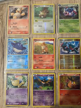 Lotto carte Pokémon vintage