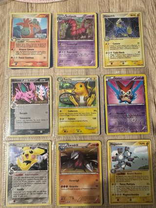Lotto carte Pokémon vintage