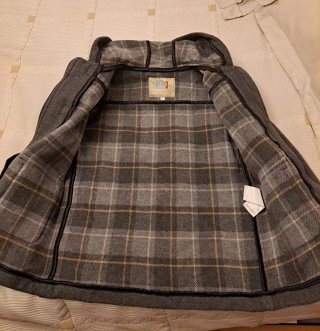 Comando niño gris con capucha