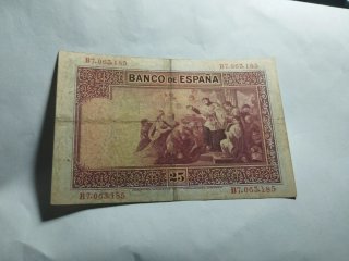 25 Pesetas Banco de España 1926
