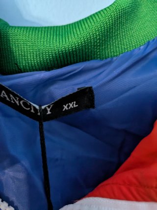 Cortavientos Rains Color Block Vintage 90s