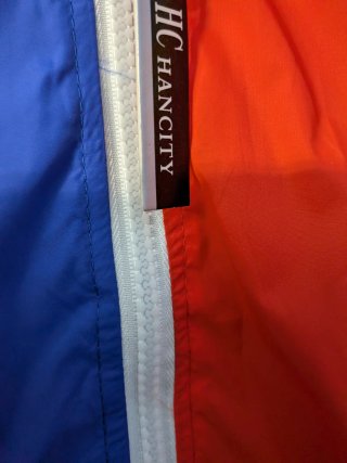 Cortavientos Rains Color Block Vintage 90s