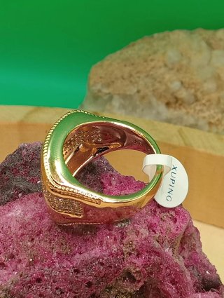 Anillo Xuping Oro 18k Laminado Circonitas