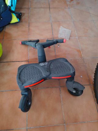 Carrito gemelar bebé