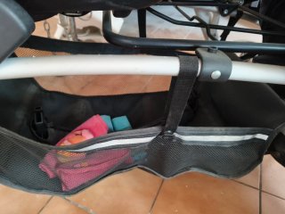 Carrito gemelar bebé