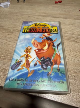 Timón y Pumba VHS Disney