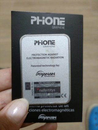 Protector Radiación 5G Phone Graphene Pranan