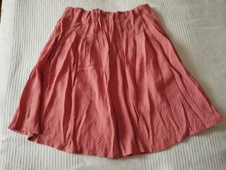Falda MNG lunares rosa Talla S