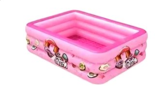Piscina infantil hinchable rosa