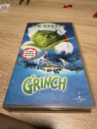 El Grinch VHS Comedia Familiar Español