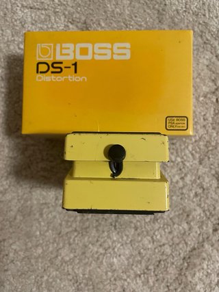Boss SD1 Super Overdrive Mod LED y caja de DS-1