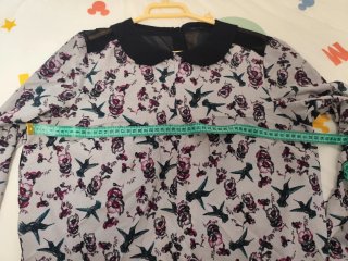 Blusa floral L/XL