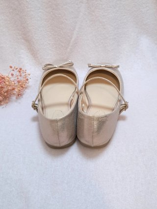 Bailarinas Lefties niña talla 34 doradas