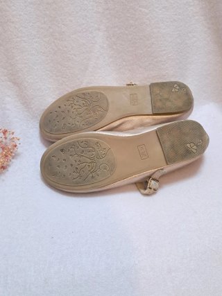 Bailarinas Lefties niña talla 34 doradas