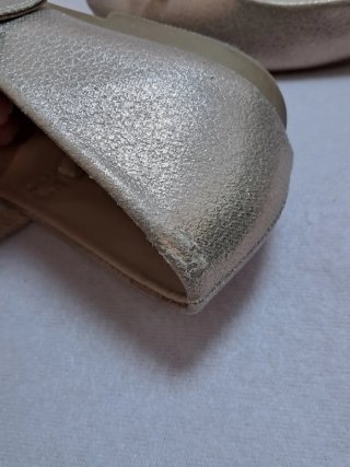 Bailarinas Lefties niña talla 34 doradas