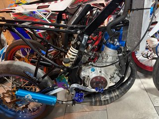 Beta 100fast Supermotard Azul/Blanco