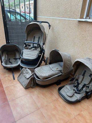 Carrito Bebé + Maxicoxi + Capazo