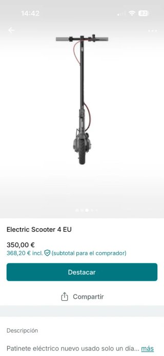 Patinete Eléctrico Xiaomi 4 EU