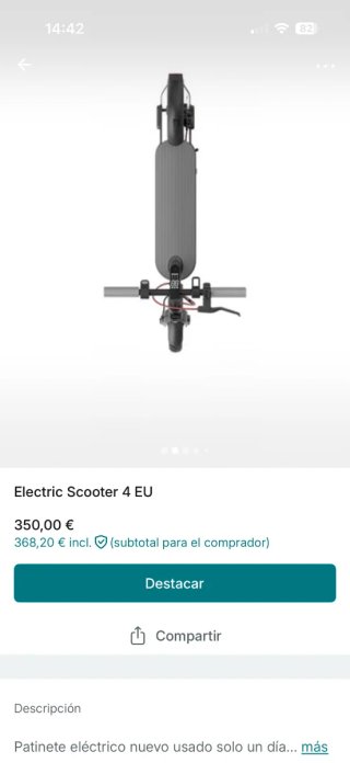 Patinete Eléctrico Xiaomi 4 EU