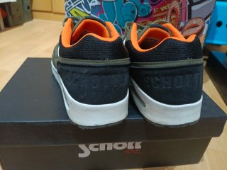 Zapatillas Schott Verde y Naranja