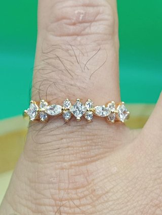 Anillo Oro 14k Xuping Laminado