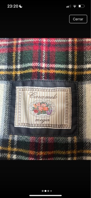 Parka Vintage caramelo