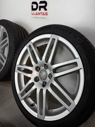 LLANTAS AUDI A3 LE MANS 18” ORIGINALES CON NEUMÁTI