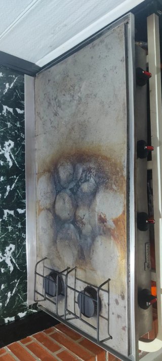 Plancha Profesional a Gas