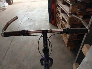 Bicicleta Montaña Morada OKLAN