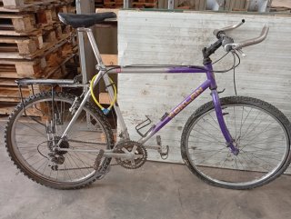 Bicicleta Montaña Morada OKLAN