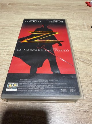 La Máscara del Zorro VHS