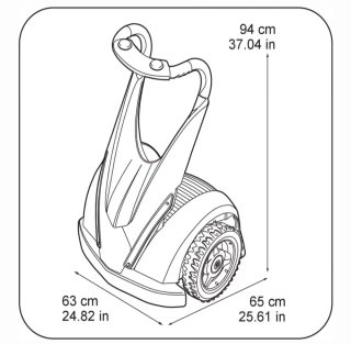 Patinete Feber Dareway 12V con batería y cargador