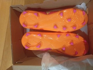 Botas de fútbol Puma Tacos Naranja/Rosa